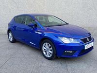 Usado Seat Leon Style 110 CV (80 kW) 2017 Azul Utilitario