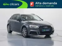 Usado Audi A3 Sportback 150 CV (110 kW) 2019 Gris Utilitario