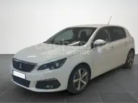 Usado Peugeot 308 Allure 100 CV (73 kW) 2019 Blanco Berlina