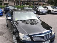 Usado Mercedes C320 Elegance 224 CV (164 kW) 2009 Negro Berlina