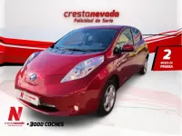Brugt Nissan Leaf Acenta 80 kW (109 HK) 2015 Rød Hatchback