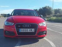 Usado Audi A3 110 CV (80 kW) 2014 Rojo