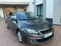 Usado Peugeot 308 SW Style 120 CV (88 kW) 2017 Gris / plata Familiar
