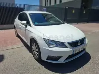 Usado Seat Leon Reference 90 CV (66 kW) 2017 Blanco Berlina
