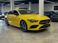 Usado Mercedes CLA250e 218 CV (160 kW) 2021 Amarillo Berlina
