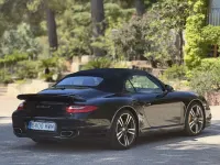 Usado Porsche 911 Turbo S Cabriolet 530 CV (389 kW) 2011 Negro Descapotable