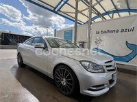 Usado Mercedes C180 156 CV (114 kW) 2012 Gris / plata Coupe