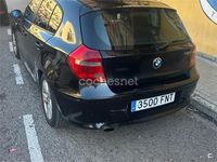Usado BMW 118 122 CV (89 kW) 2007 Negro Utilitario