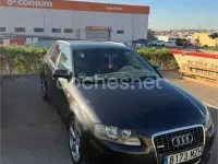 Usado Audi A3 S-Line 140 CV (102 kW) 2007 Negro Utilitario