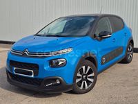 Usado Citroën C3 Feel 82 CV (60 kW) 2018 Azul Utilitario