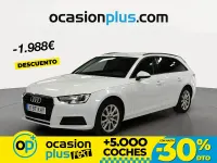 Usado Audi A4 Advanced 150 CV (110 kW) 2018 Blanco Familiar