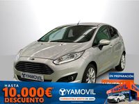 Usado Ford Fiesta Titanium 82 CV (60 kW) 2016 Gris / plata Berlina