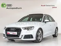 Usado Audi A3 S-Line 150 CV (110 kW) 2019 Blanco Berlina