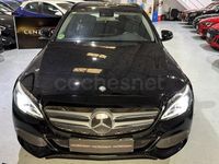 Usado Mercedes C220 170 CV (125 kW) 2016 Negro Familiar
