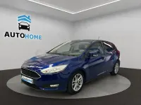 Usado Ford Focus Trend 125 CV (91 kW) 2017 Azul Berlina