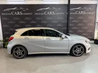 Usado Mercedes A200 AMG line 136 CV (100 kW) 2015 Gris / plata Berlina