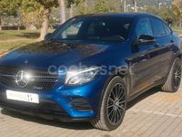 Usado Mercedes GLC250 204 CV (150 kW) 2018 Azul Coupe