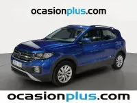 Usado VW T-Cross Advance 95 CV (69 kW) 2021 Azul SUV