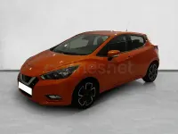 Usado Nissan Micra Acenta 92 CV (67 kW) 2022 Naranja Utilitario