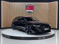 Usado Audi RS6 600 CV (441 kW) 2020 Negro Familiar