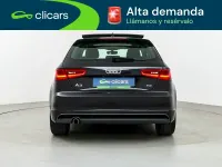 Usado Audi A3 S-Line 110 CV (80 kW) 2015 Negro Utilitario