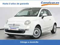 Usado Fiat 500 Lounge 69 CV (50 kW) 2012 Blanco Utilitario