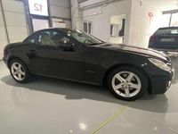 Usado Mercedes SLK200 184 CV (135 kW) 2008 Negro Descapotable