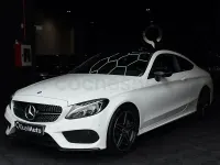 Usado Mercedes C220 170 CV (125 kW) 2018 Blanco Coupe