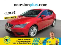 Usado Seat Leon XCELLENCE 125 CV (91 kW) 2017 Rojo Utilitario