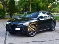 Usado Alfa Romeo Stelvio Executive 210 CV (154 kW) 2019 Negro SUV