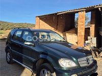 Käytetty Mercedes ML270 163 HP (119 kW) 2004 Vihreä Katumaasturi