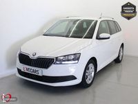 Usado Skoda Fabia Ambition 95 CV (69 kW) 2021 Blanco Familiar