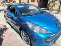 Usado Peugeot 207 CC Sport 110 CV (80 kW) 2007 Azul Descapotable