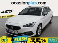 Usado Seat Leon ST FR 150 CV (110 kW) 2023 Blanco Familiar