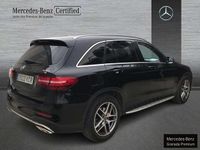Usado Mercedes GLC220 170 CV (125 kW) 2017 Negro SUV