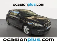 Usado Peugeot 308 Style 100 CV (73 kW) 2017 Negro Utilitario