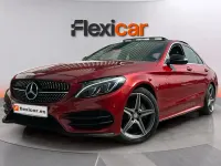 Usado Mercedes C220 170 CV (125 kW) 2017 Rojo Berlina