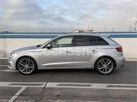 Usado Audi A3 150 CV (110 kW) 2017 Gris / plata Berlina