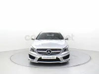 Occasion Mercedes CLA220 Shooting Brake AMG line 177 PK (130 kW) 2016 Grijs Stationwagen