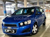 Usado Chevrolet Aveo LS 86 CV (63 kW) 2013 Azul Berlina
