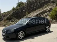 Usado Audi A3 Ambiente 140 CV (102 kW) 2008 Negro Utilitario