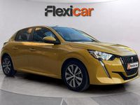 Usado Peugeot 208 Active 101 CV (74 kW) 2020 Amarillo Utilitario