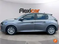 Usado Peugeot 208 Active 100 CV (73 kW) 2021 Gris Utilitario