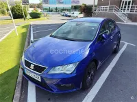 Usado Seat Leon Style 115 CV (84 kW) 2018 Azul Berlina
