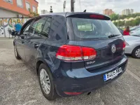 Usado VW Golf VI 105 CV (77 kW) 2010 Azul Utilitario