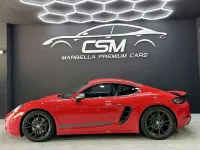 Usado Porsche Cayman 299 CV (219 kW) 2019 Rojo Coupe