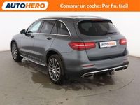 Usado Mercedes GLC350 AMG line 320 CV (235 kW) 2017 Gris SUV
