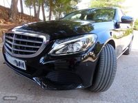 Usado Mercedes C220 Avantgarde 170 CV (125 kW) 2018 Negro Berlina