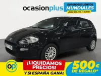 Usado Fiat Punto Pop 69 CV (50 kW) 2013 Negro Utilitario