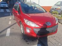Usado Peugeot 308 SW 110 CV (80 kW) 2010 Rojo Familiar